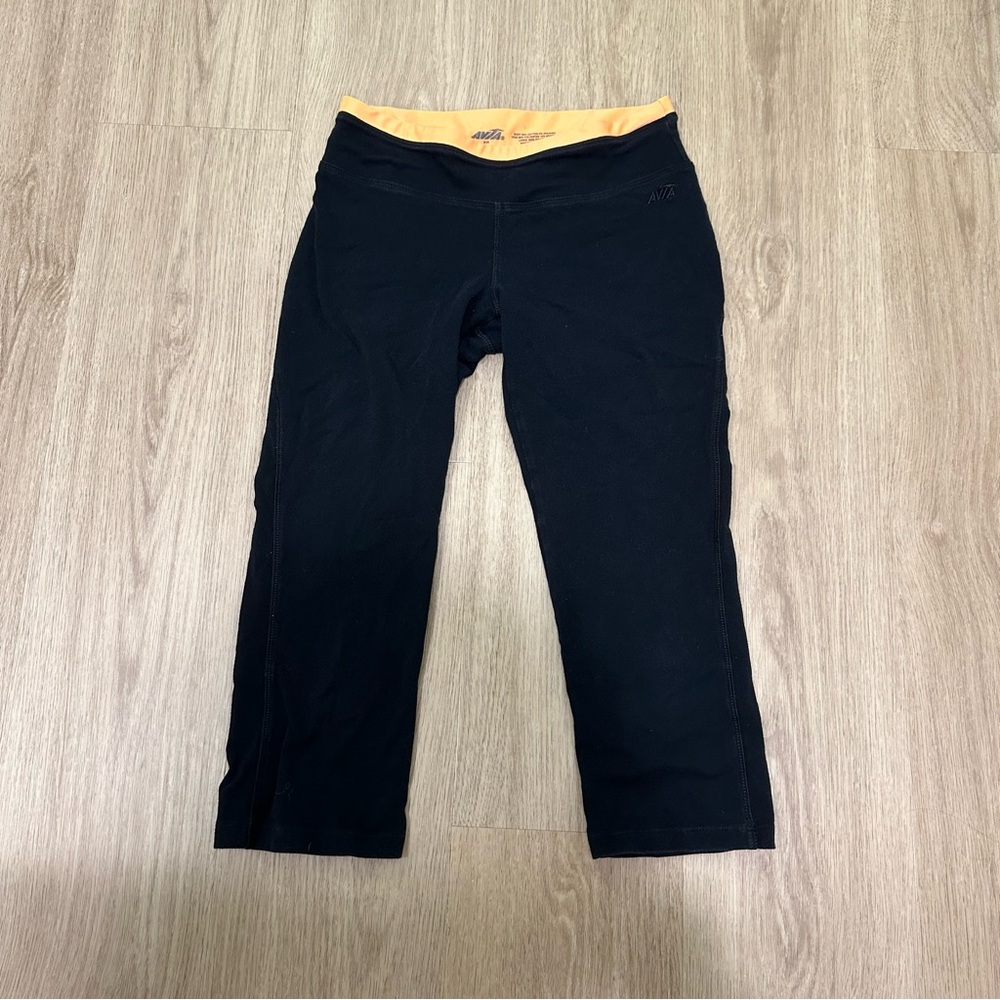 Avia Crop Leggings Tights Capri Neon